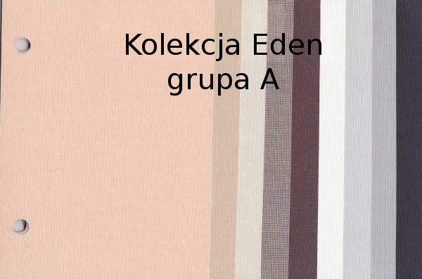 Rolety materiałowe - producent rolet Eden 1